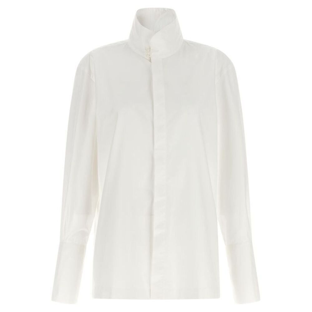 THELATEST White Cotton Women's Blouse